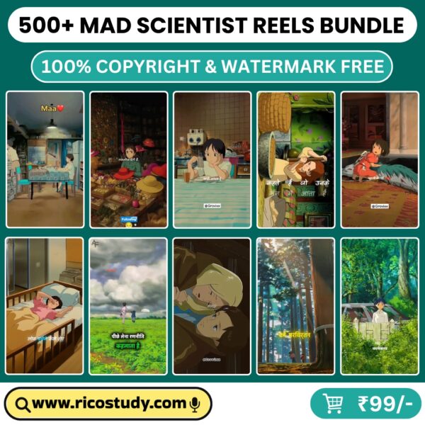 500+ Mad Scientist Reels Mega Bundle