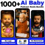 1000+ AI Baby Podcast Reels Bundle: Viral Videos - Image 2
